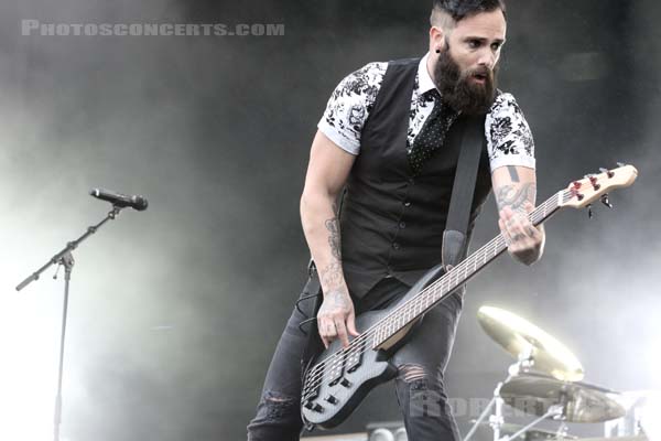 SKILLET - 2016-06-12 - PARIS - Hippodrome de Longchamp - Main Stage - 